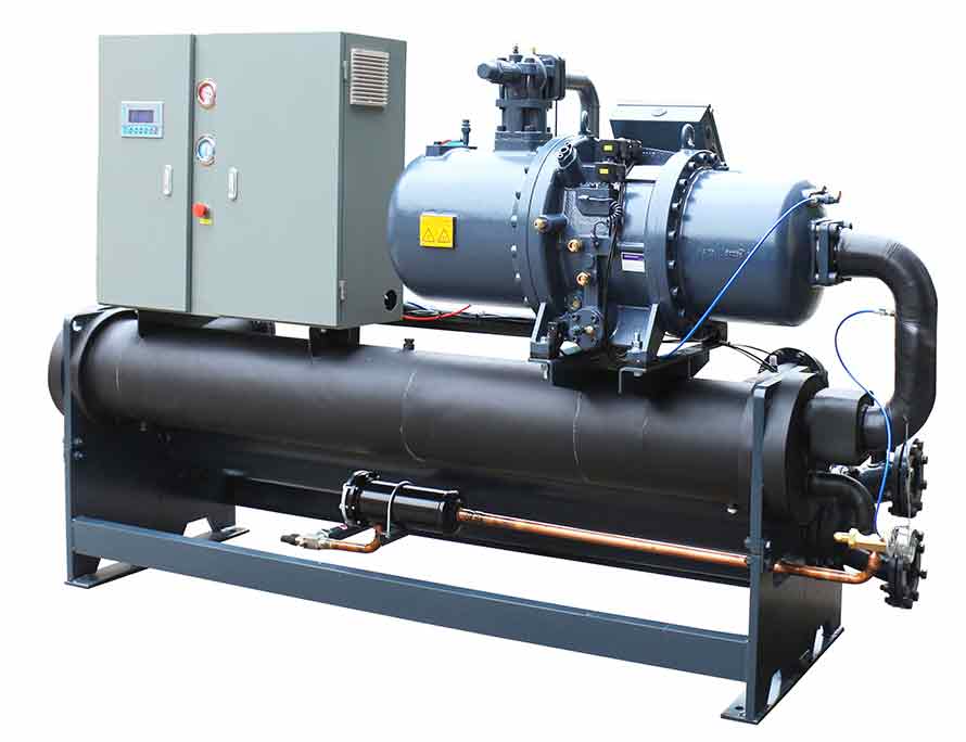 水冷式單機頭螺桿冷水機組